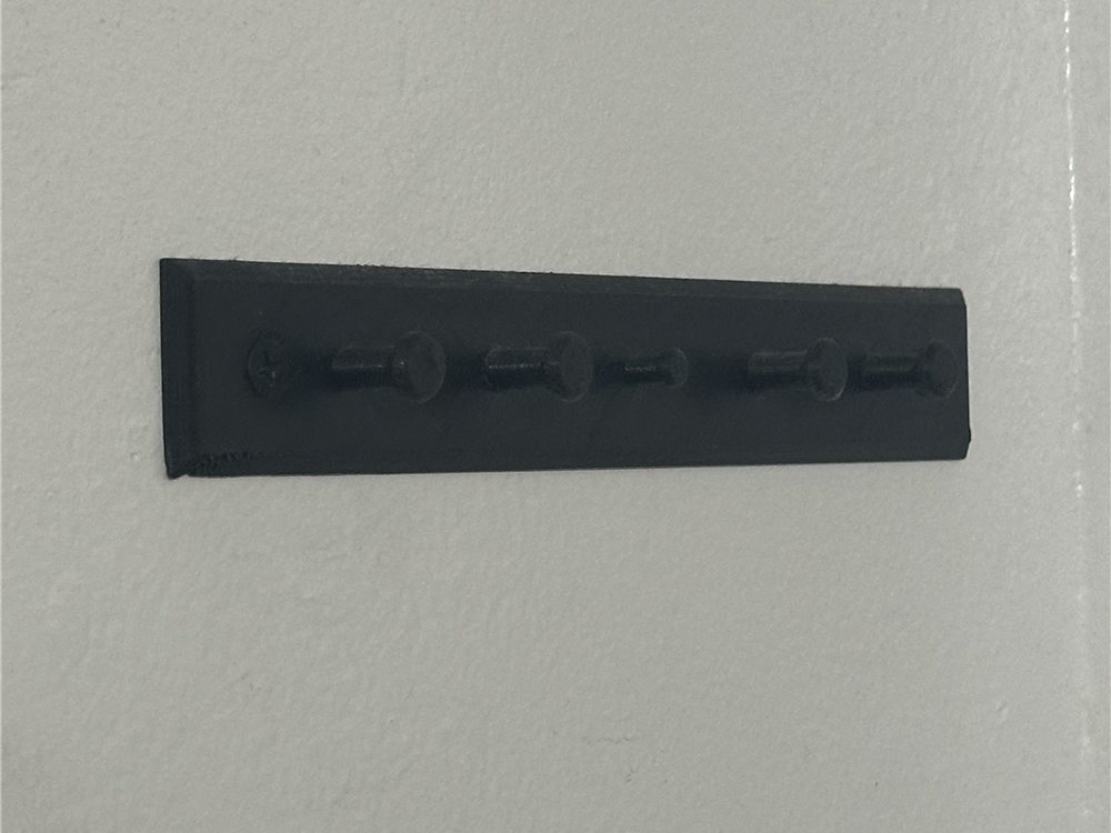 Portallaves de pared, tercera vista.